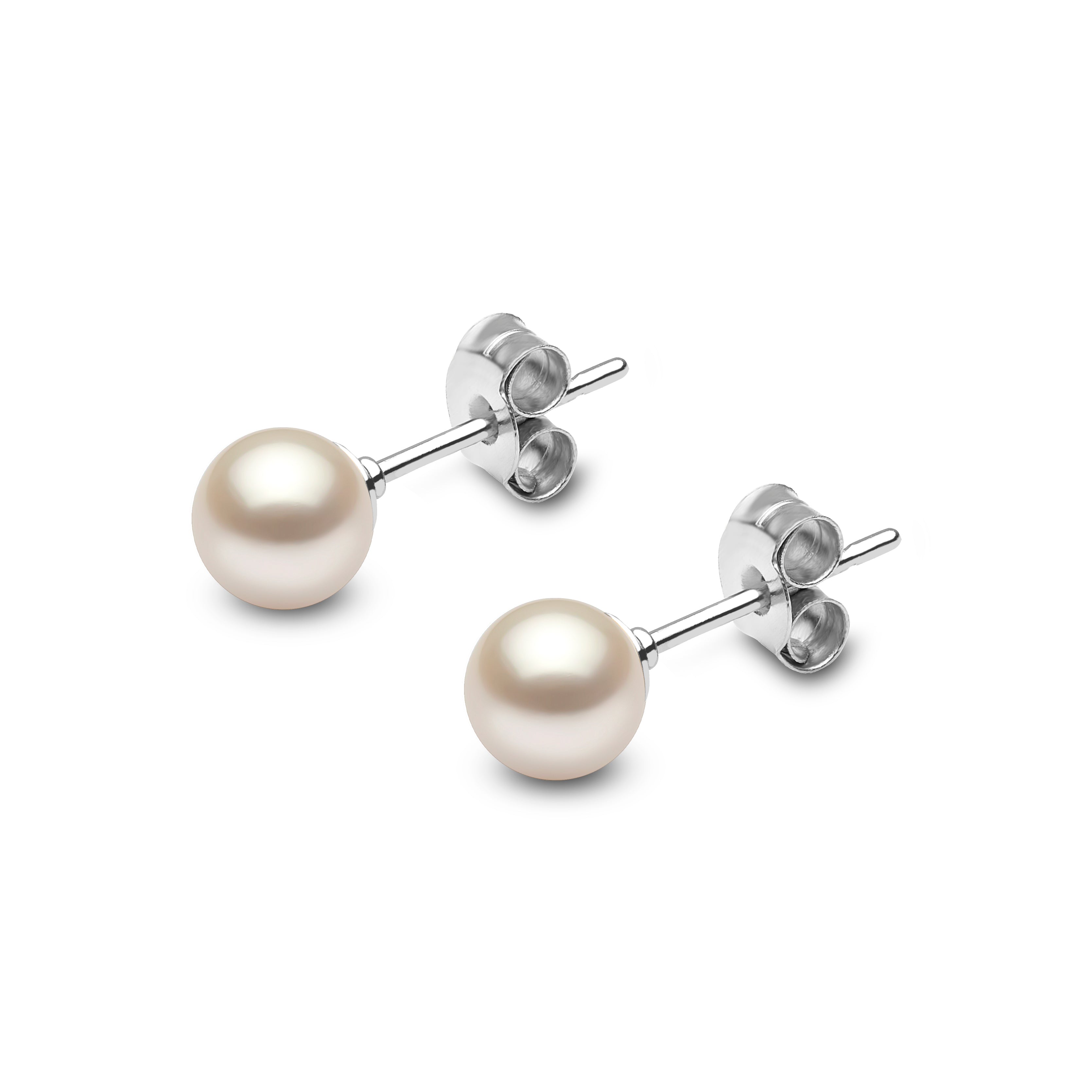 9ct White Gold Rnd Wht Cfwp 5x5.5mm