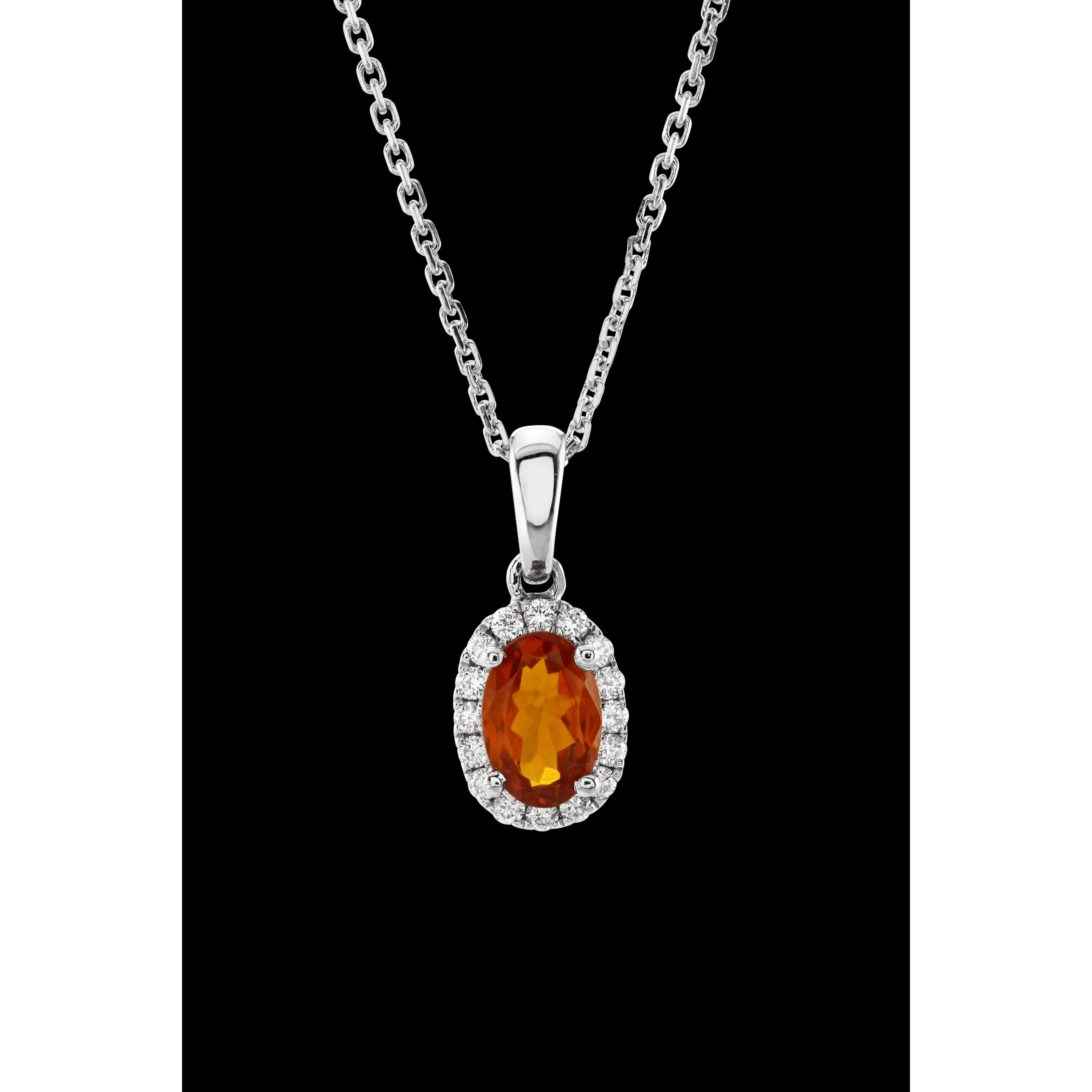 18ct White Gold Mand.Gar/16di-Clust