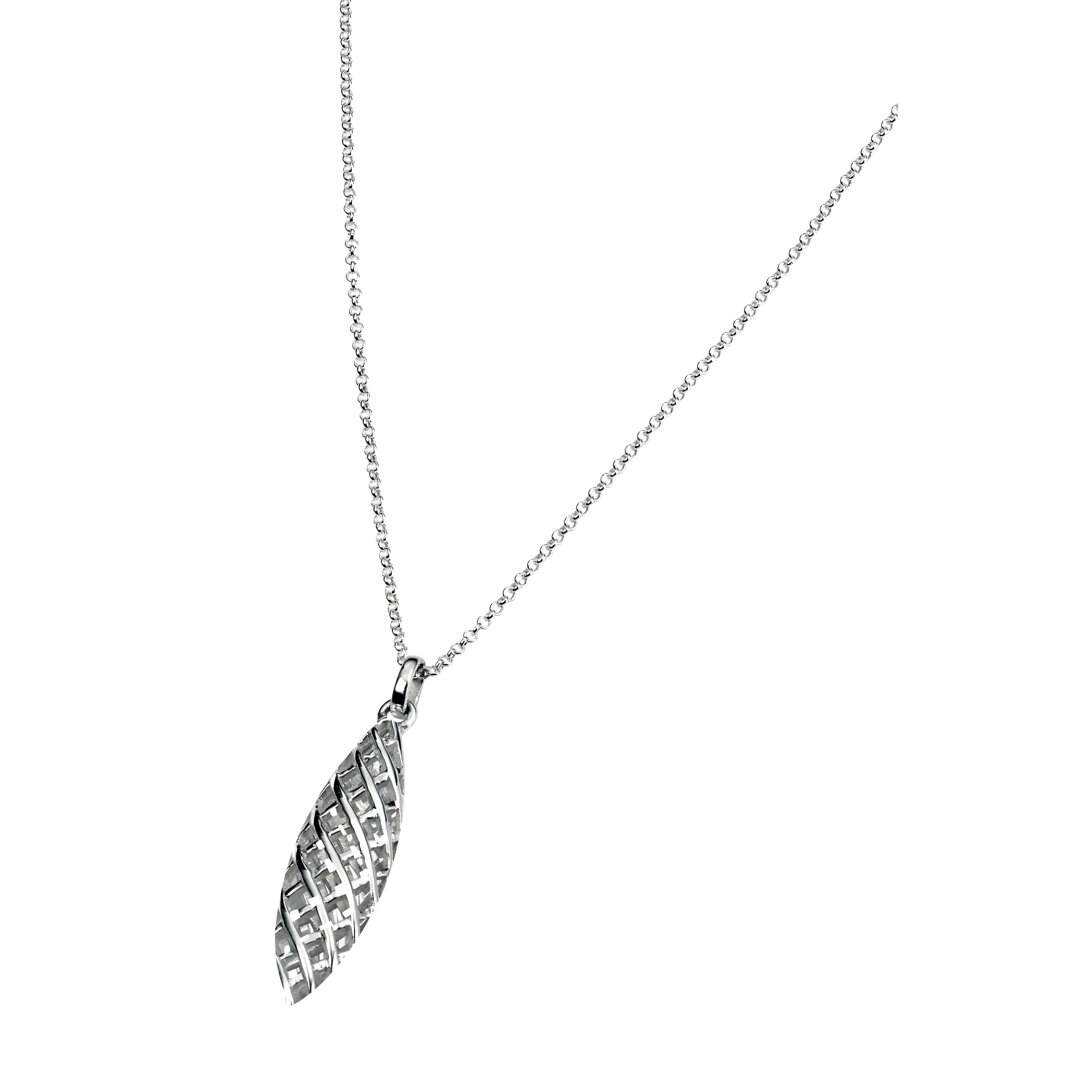 Silver Lattice Bombe Pendant only