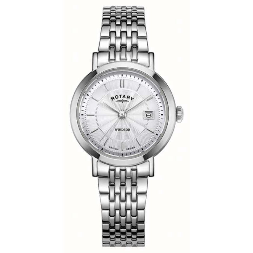Heritage Windsor stainless steel case bracelet watch