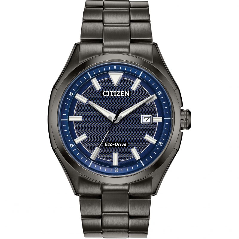 Grey Ion Plated Stainless Steel Men's Bracelet