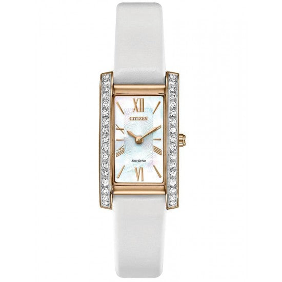 Eco-Drive Silhouette Crystal Watch