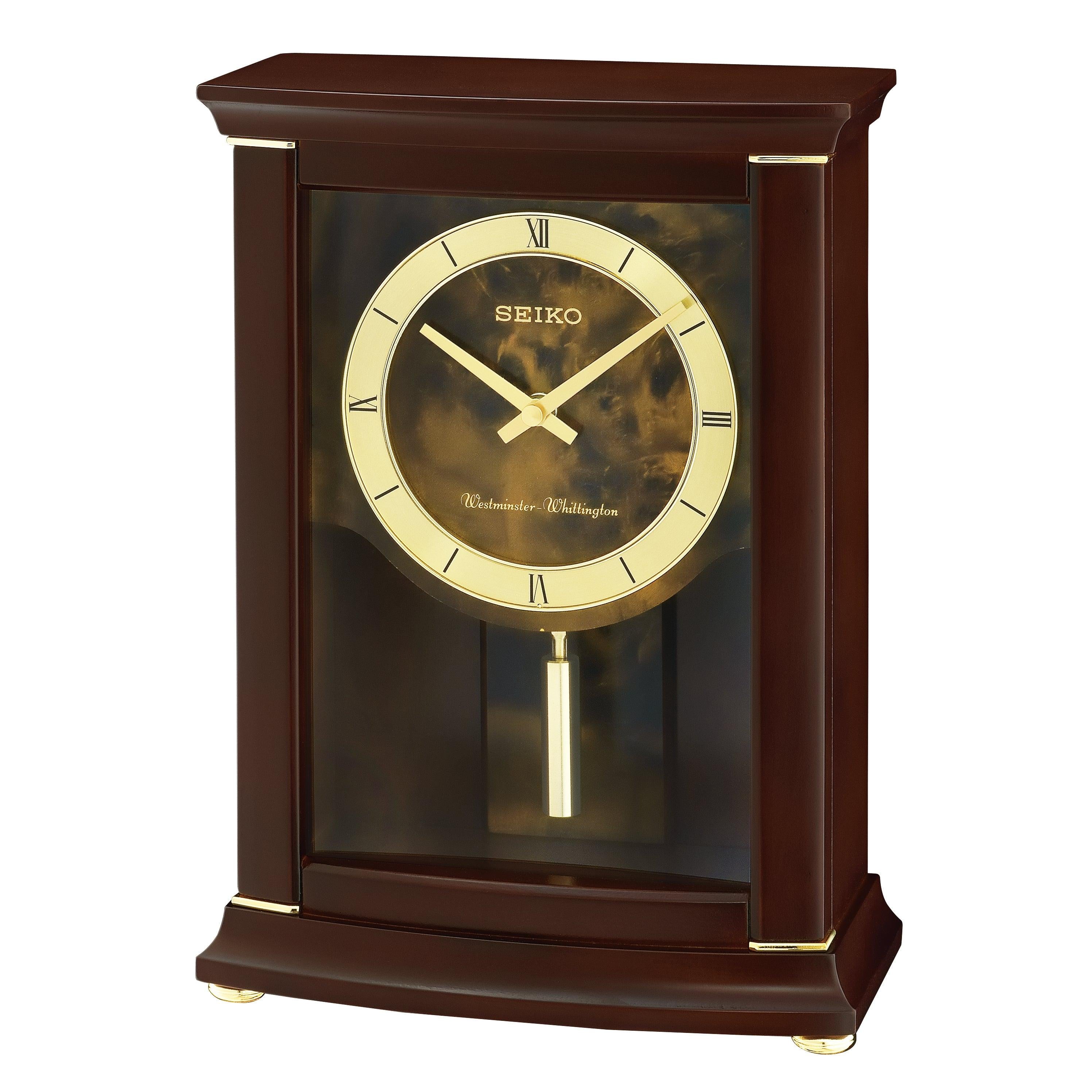Wooden Pendulum Quartz Clock