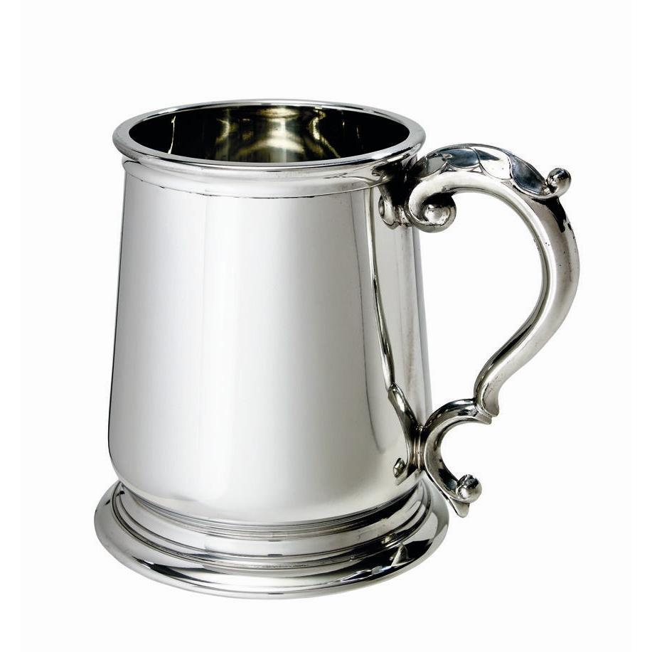Pewter 1pt George III Tankard
