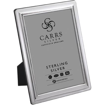Silver 10"x8" Wood Backed Photoframe