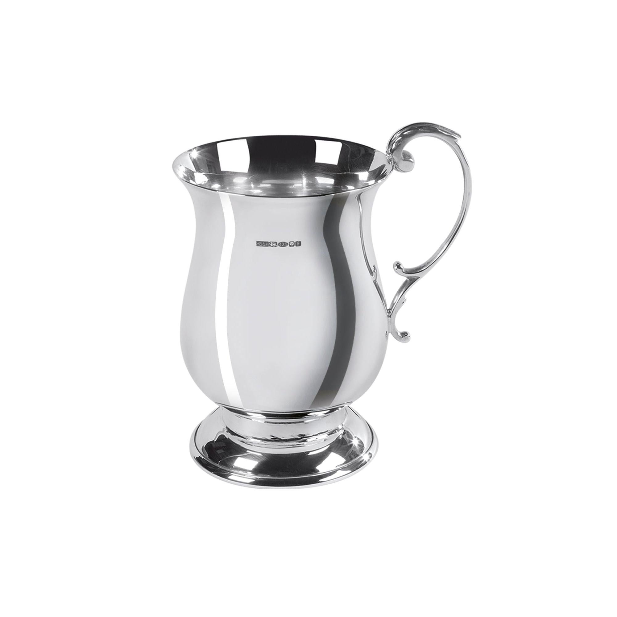 Silver Plated Georgian Child's Can