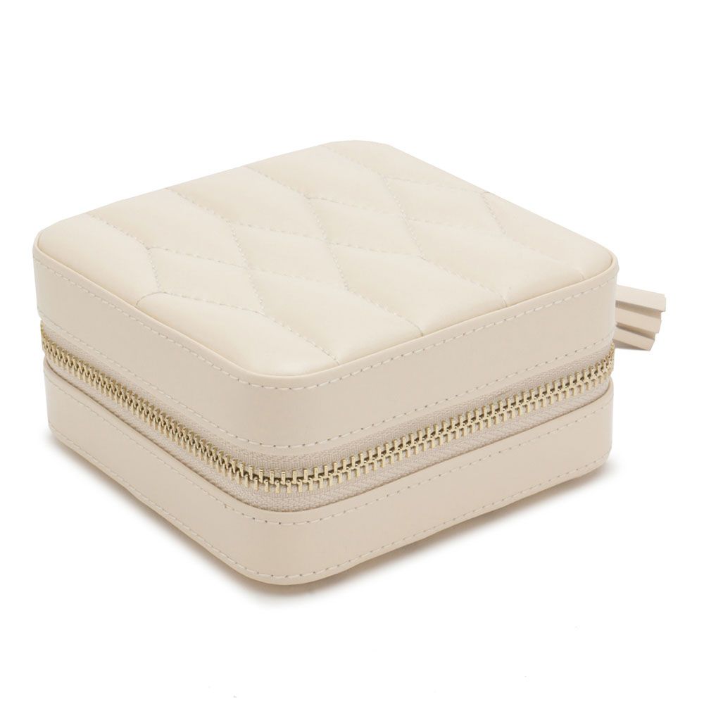 Caroline Ivory Zip Case
