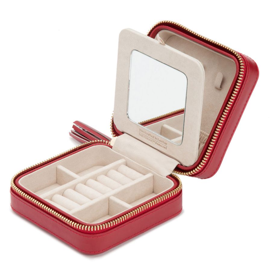 Caroline Red Zip Case