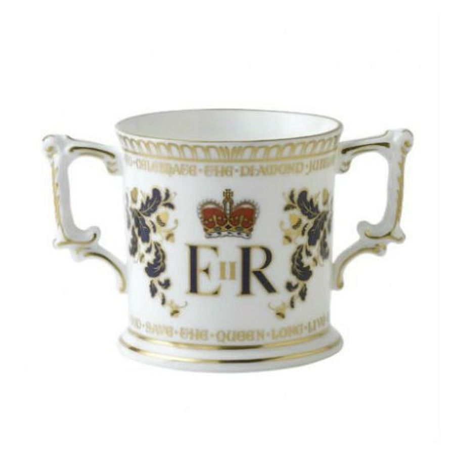 Royal Crown Derby Queen's Diamond Jubilee Loving Cup