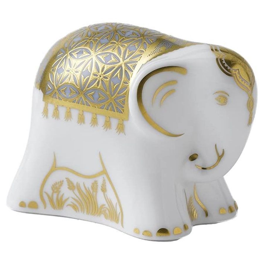 Royal Crown Derby Aura Baby Blue Elephant