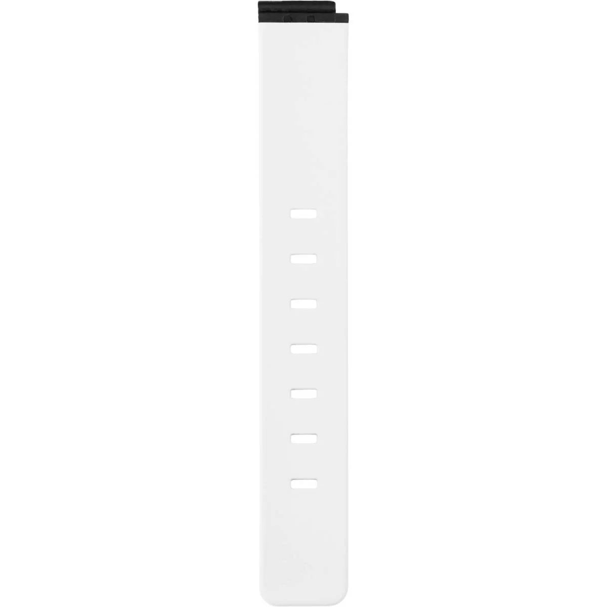White Rubber Strap