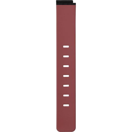 Max René rubber strap - red