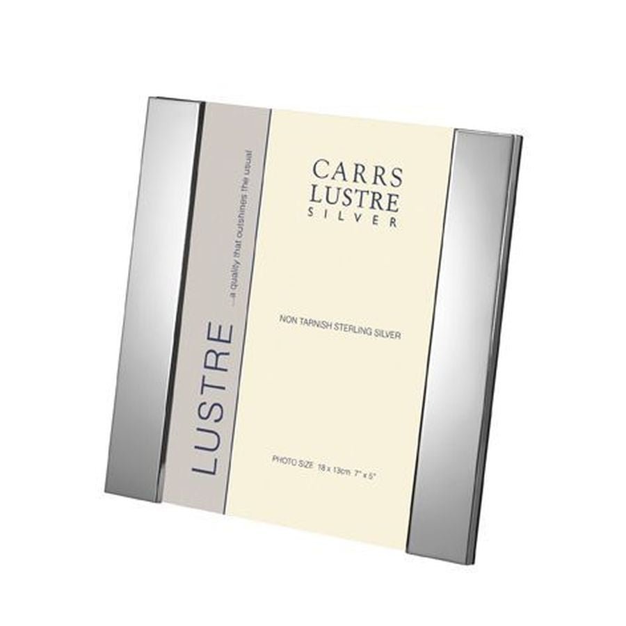 Carrs-Silver 7"x5" Photoframe-Dipples Jewellers