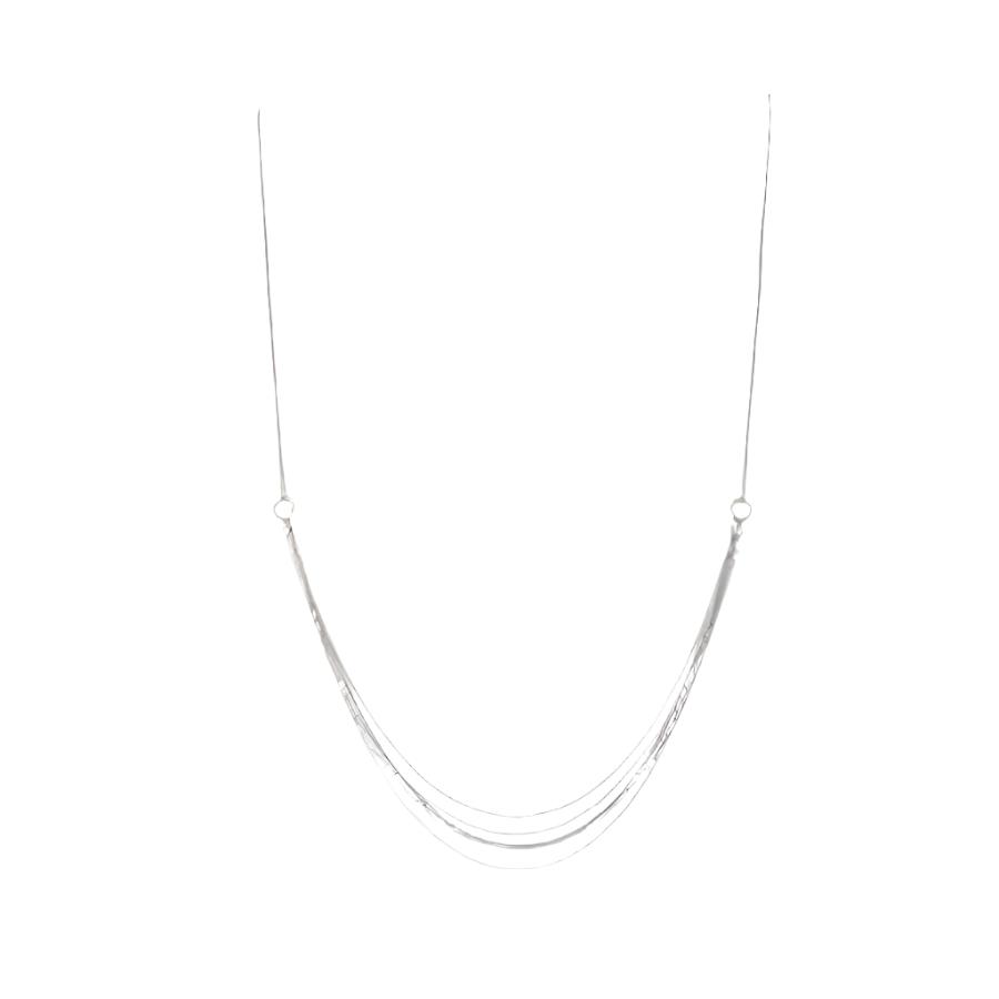 Chamilia-Silver 32" Multi Strand Necklet-Dipples Jewellers