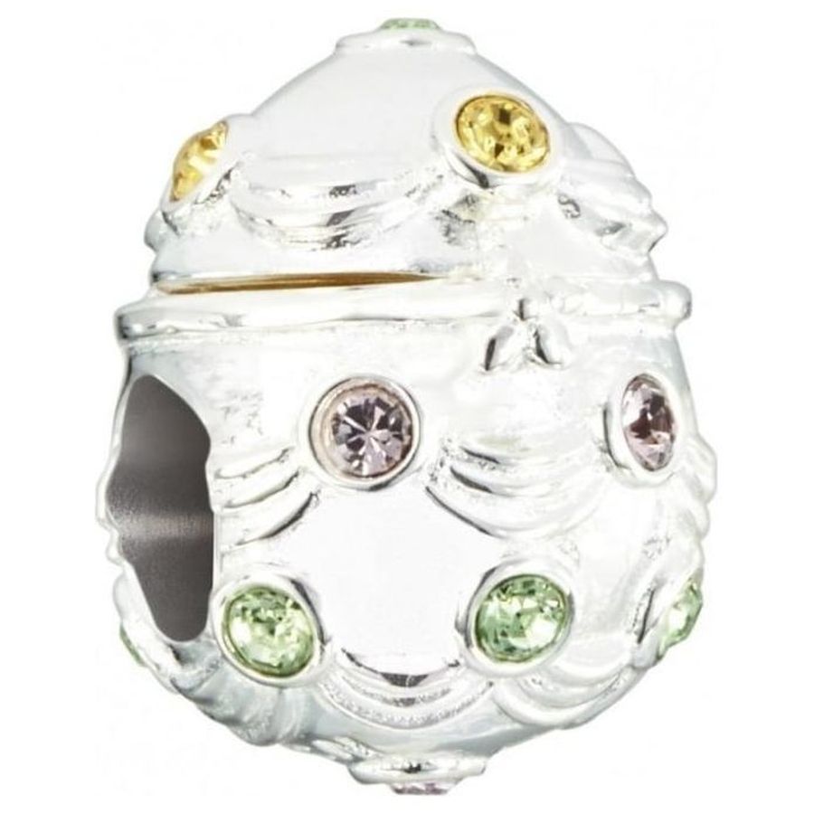 Chamilia-Silver Bead - Easter Egg - My Little Chickadee - 2015 Limited Edition-Dipples Jewellers
