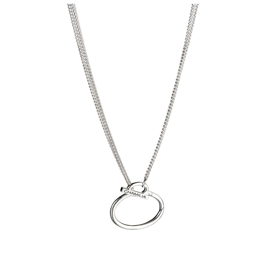 Chamilia-Silver Eternity Necklace-Dipples Jewellers