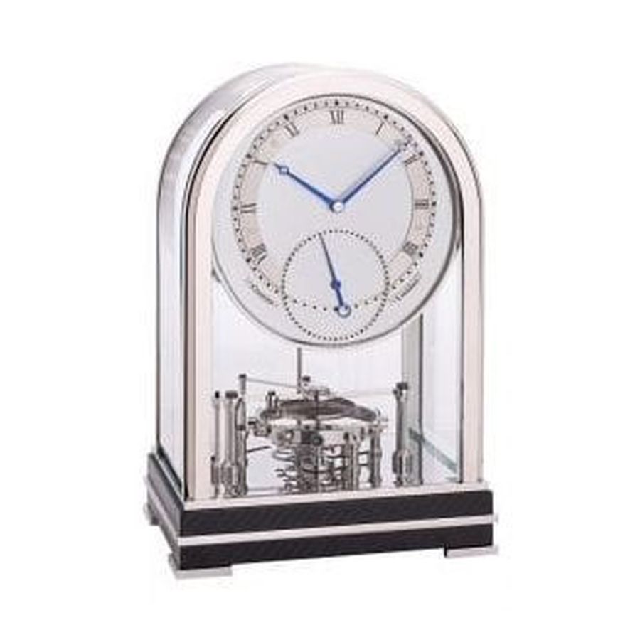 Comitti-Meridian Co-Axial Mechanical Mantle Clock-Dipples Jewellers