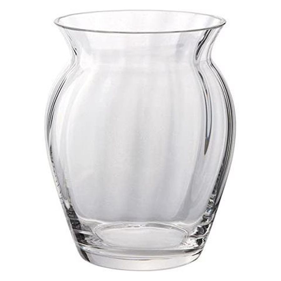 Dartington Crystal Ltd-Dartington Crystal Optic Tulip Vase-Dipples Jewellers