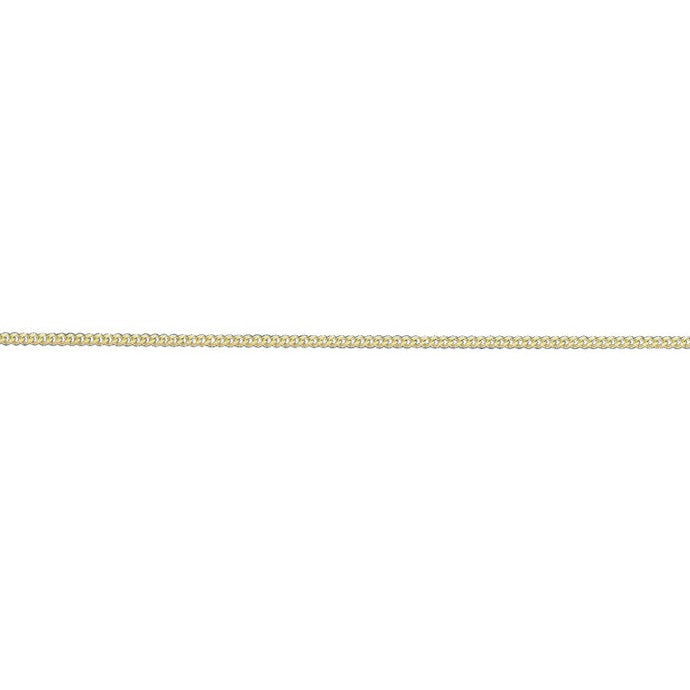 Dipples-18ct yellow gold 22" Curb link Necklace-Dipples Jewellers
