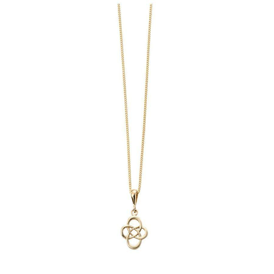 Dipples-9ct Yellow Gold Celtic Motif Pendant-Dipples Jewellers
