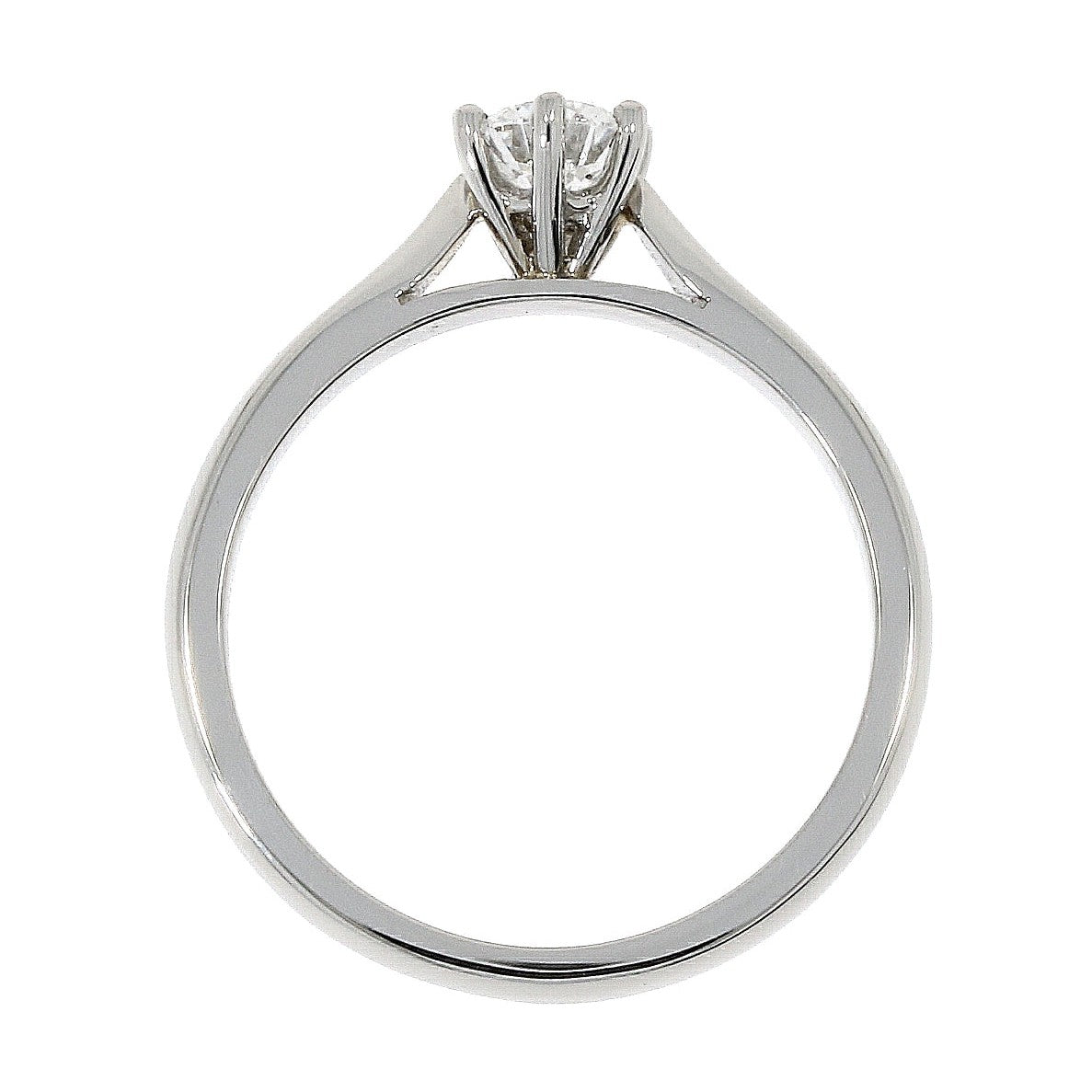 Dipples-Platinum Diamond Solitaire Claw Set Ring-Dipples Jewellers