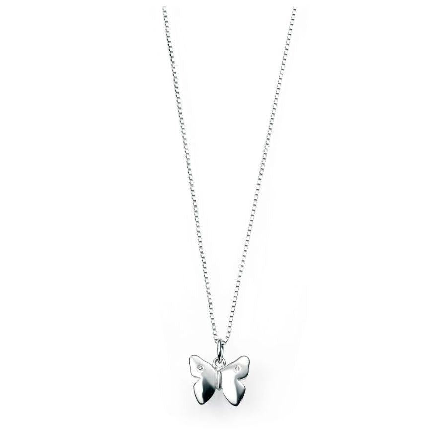 Dipples-Silver Butterfly Pendant-Dipples Jewellers