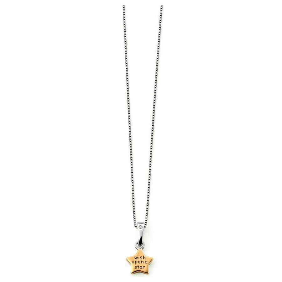 Dipples-Silver Diamond Set Wish Upon A Star Pendant-Dipples Jewellers