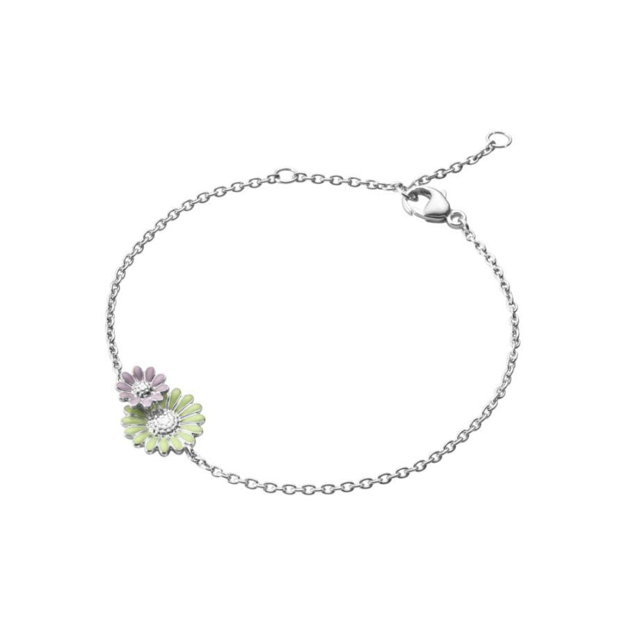 Georg Jensen-Silver Daisy Bracelet-Dipples Jewellers