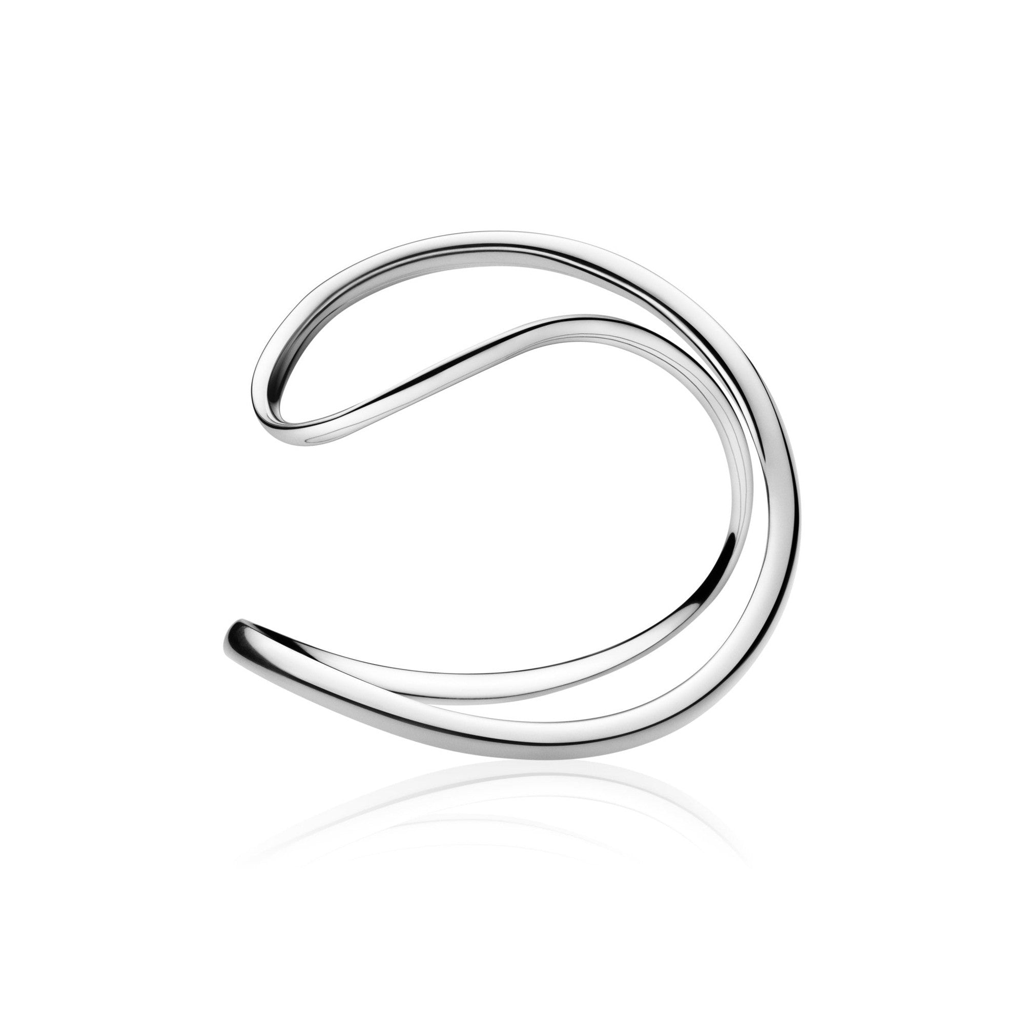 Georg Jensen-Silver Infinity Bangle-Dipples Jewellers