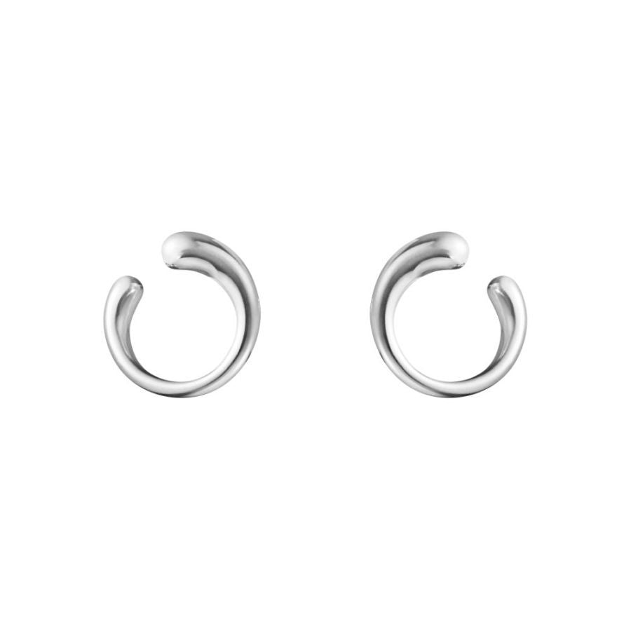 Georg Jensen-Silver Mercy Earrings-Dipples Jewellers
