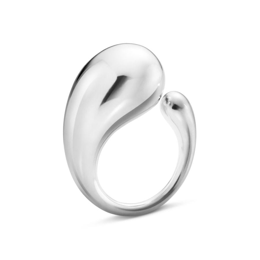 Georg Jensen-Silver Mercy Mega Ring-Dipples Jewellers