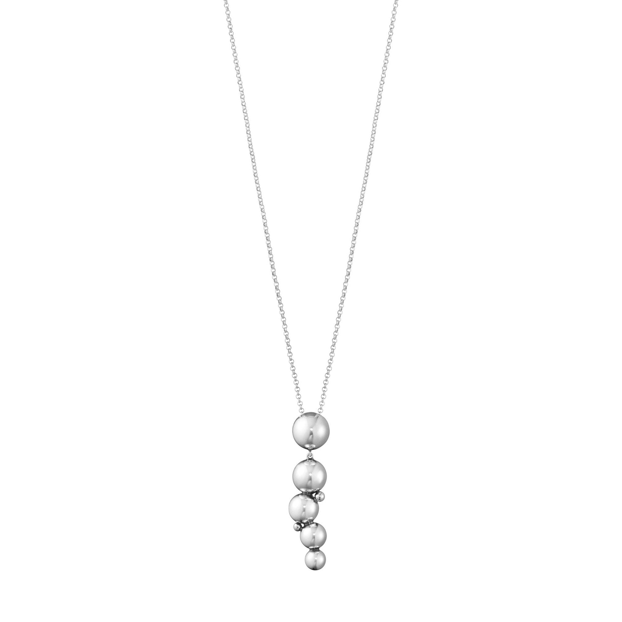 Georg Jensen-Silver Moonlight Grapes Pendant-Dipples Jewellers