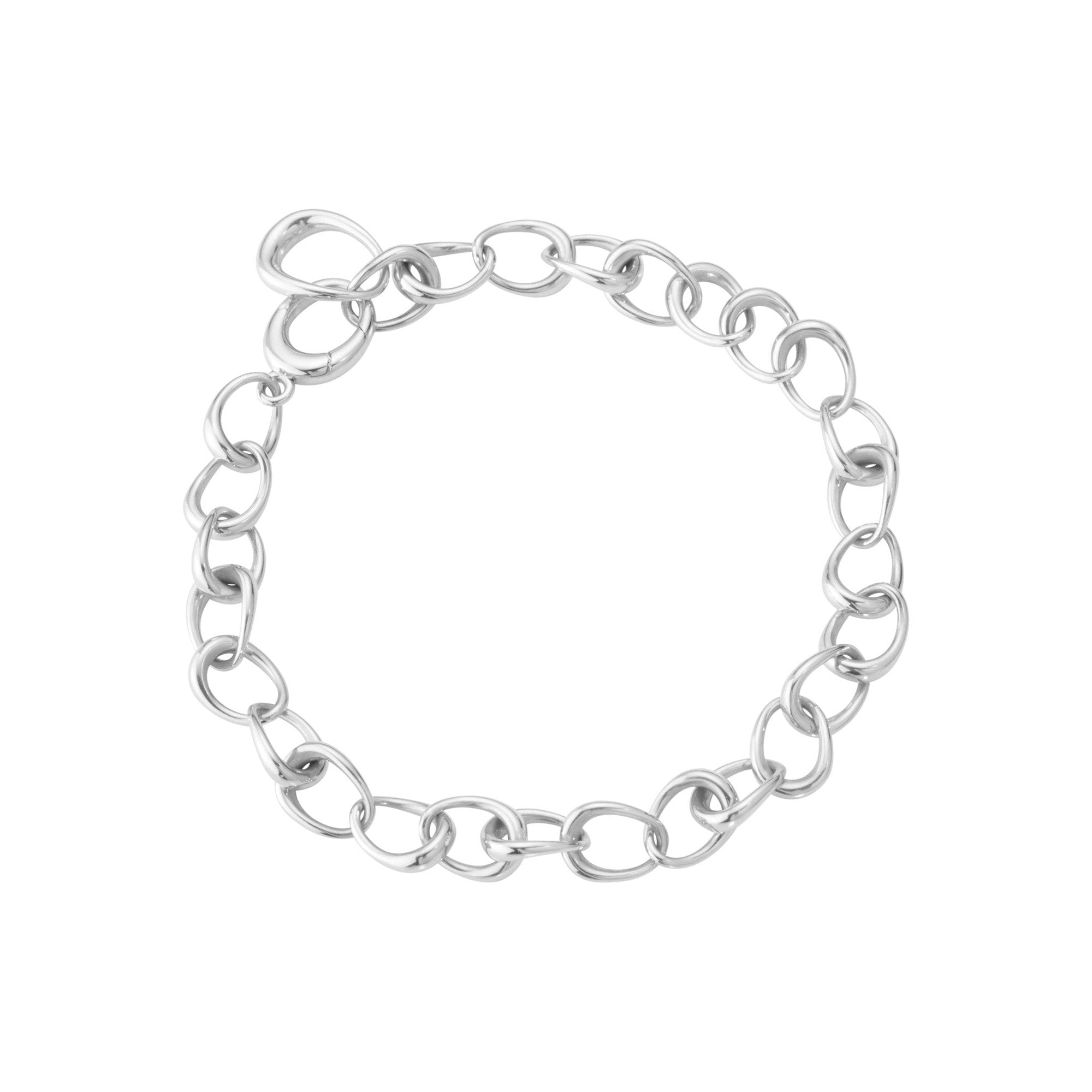 Georg Jensen-Silver Offspring Bracelet-Dipples Jewellers