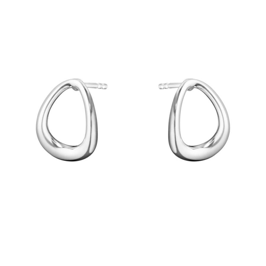 Georg Jensen-Silver Offspring Earstuds-Dipples Jewellers