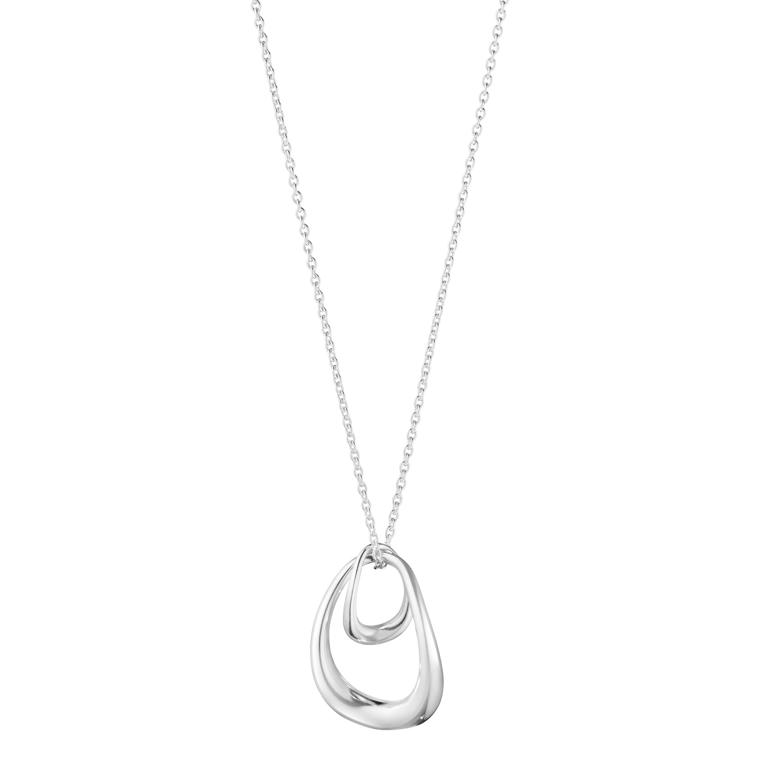 Georg Jensen-Silver Offspring Large Pendant-Dipples Jewellers