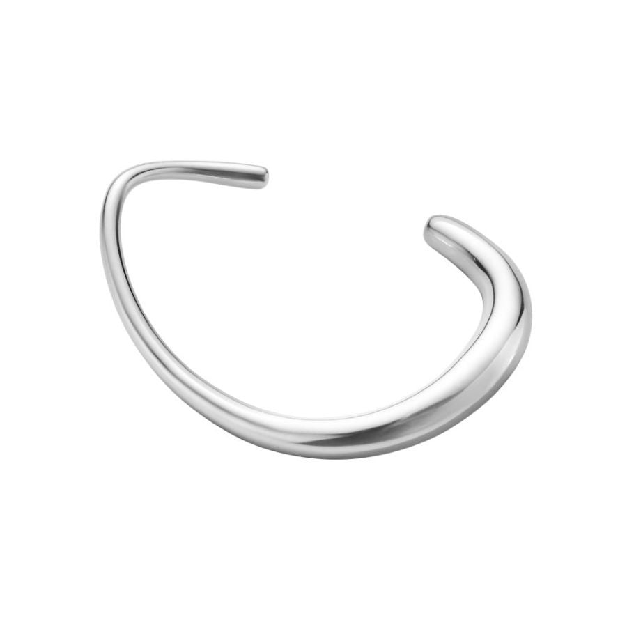 Georg Jensen-Silver Offspring Open Bangle-Dipples Jewellers