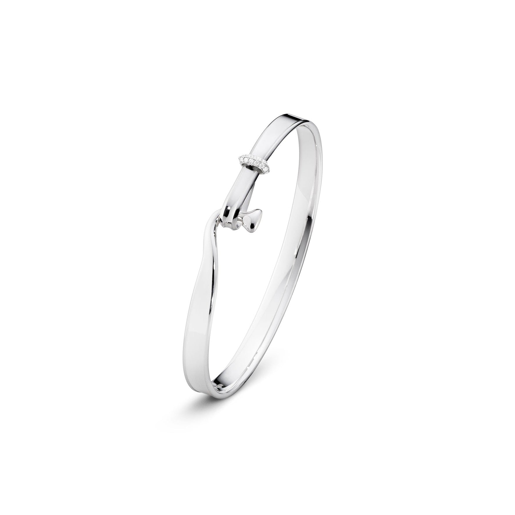 Georg Jensen-Silver Torun Bangle-Dipples Jewellers