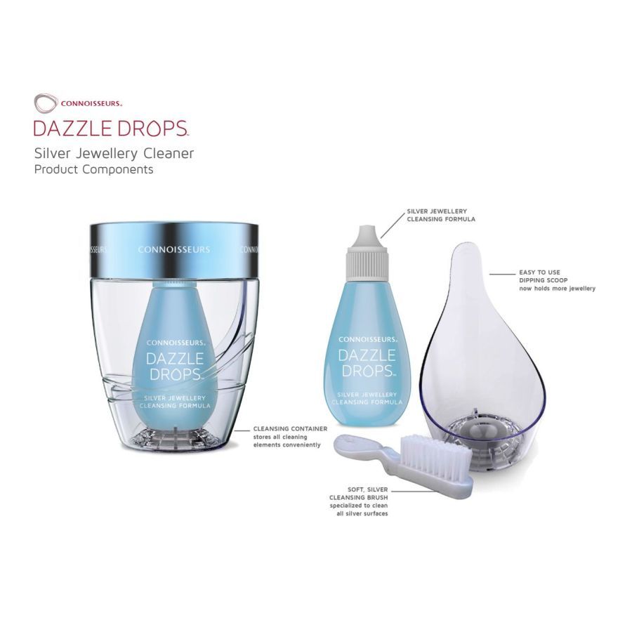 Goodman Bros-Dazzle Drops Silver Jewellery Cleaner-Dipples Jewellers