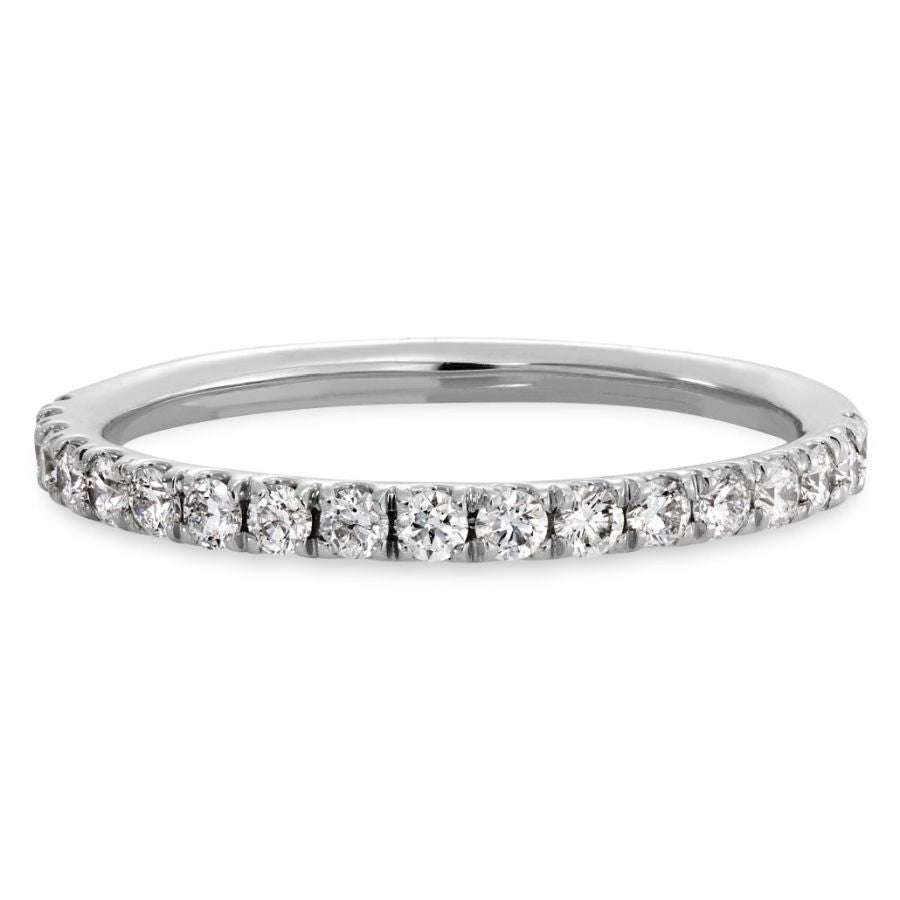Hearts On Fire-0.29ct Transcend Diamond Set Platinum Band-Dipples Jewellers