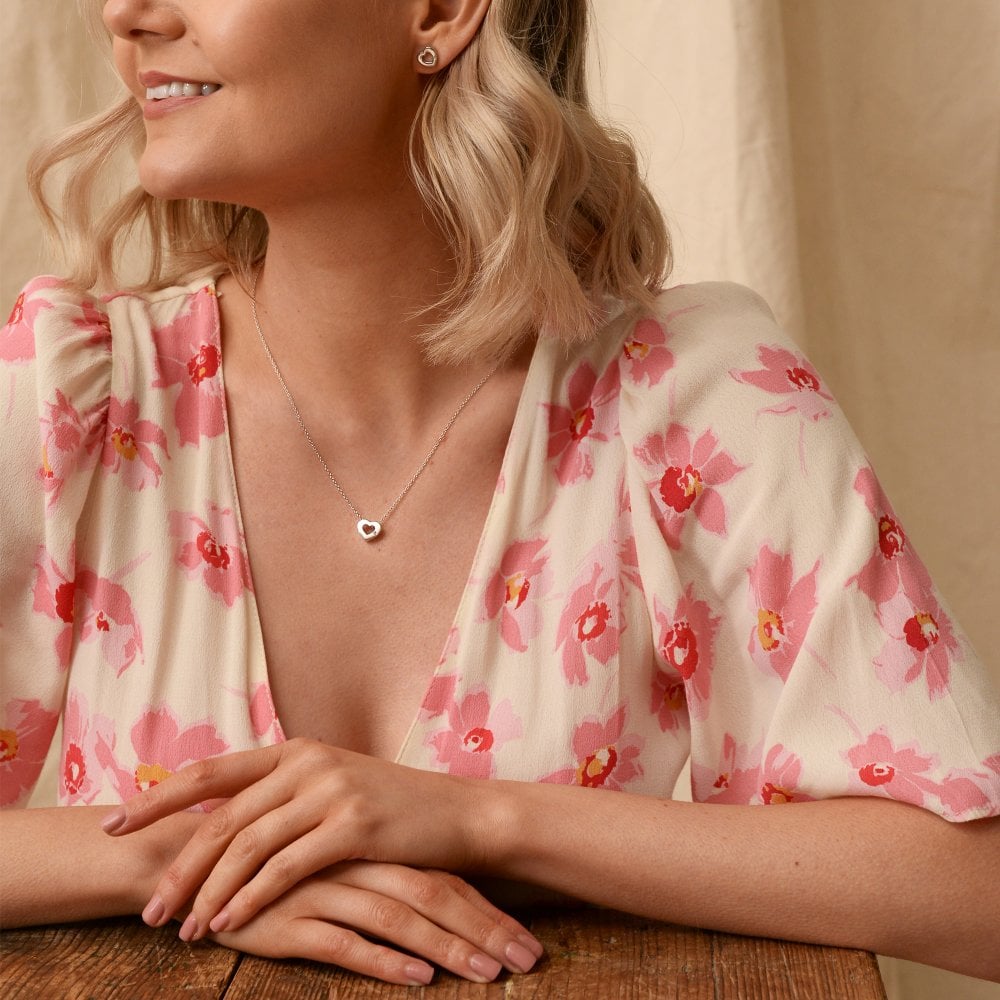 Hot Diamonds-Diamond Amulets Heart Set-Dipples Jewellers