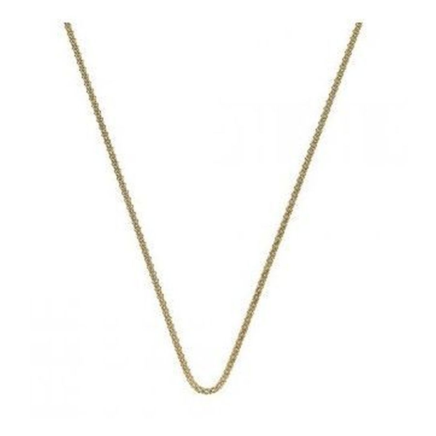 Hot Diamonds-Emozioni gold plated silver Popcorn link chain.-Dipples Jewellers
