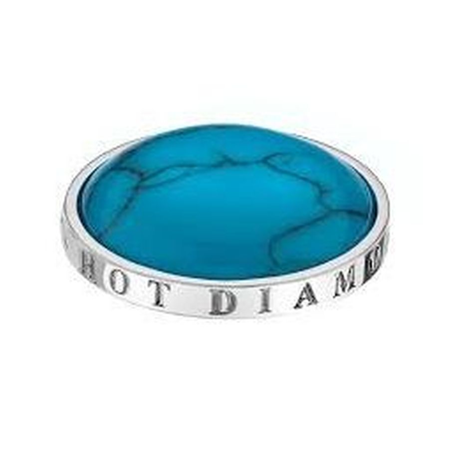 Hot Diamonds-Emozioni Turquoise Coin-Dipples Jewellers