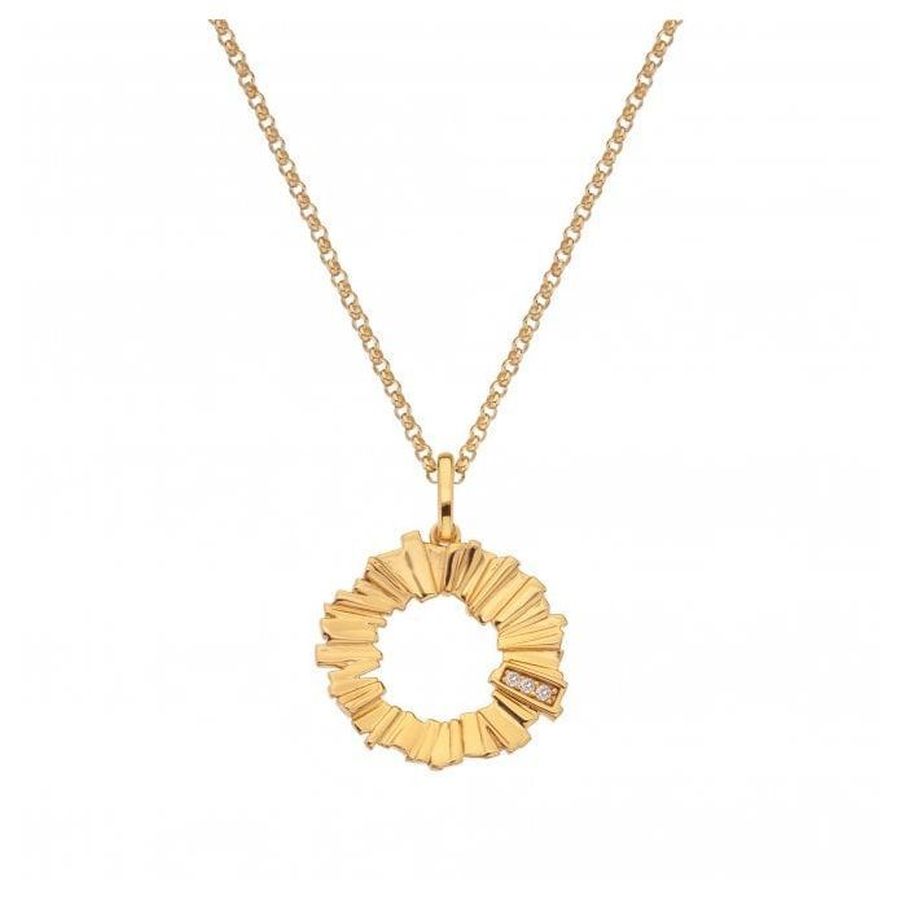 Hot Diamonds-Jac Jossa Small Believe Pendant & Chain-Dipples Jewellers