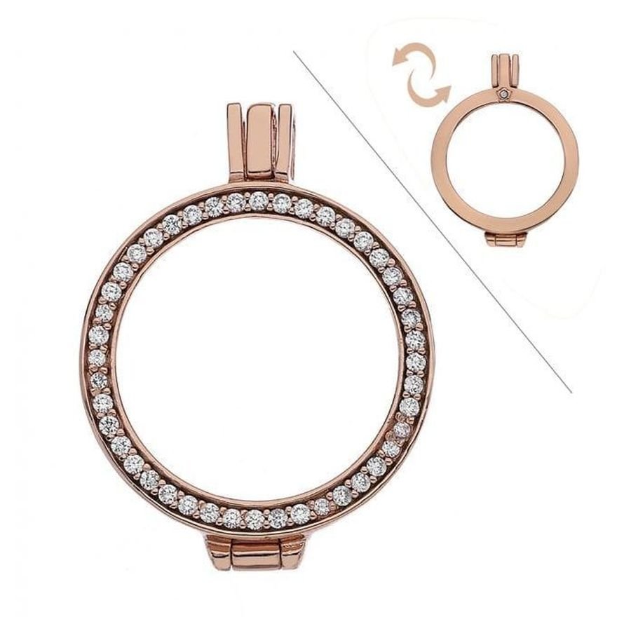 Hot Diamonds-Silrgp 25mm Rev Keep-Dipples Jewellers