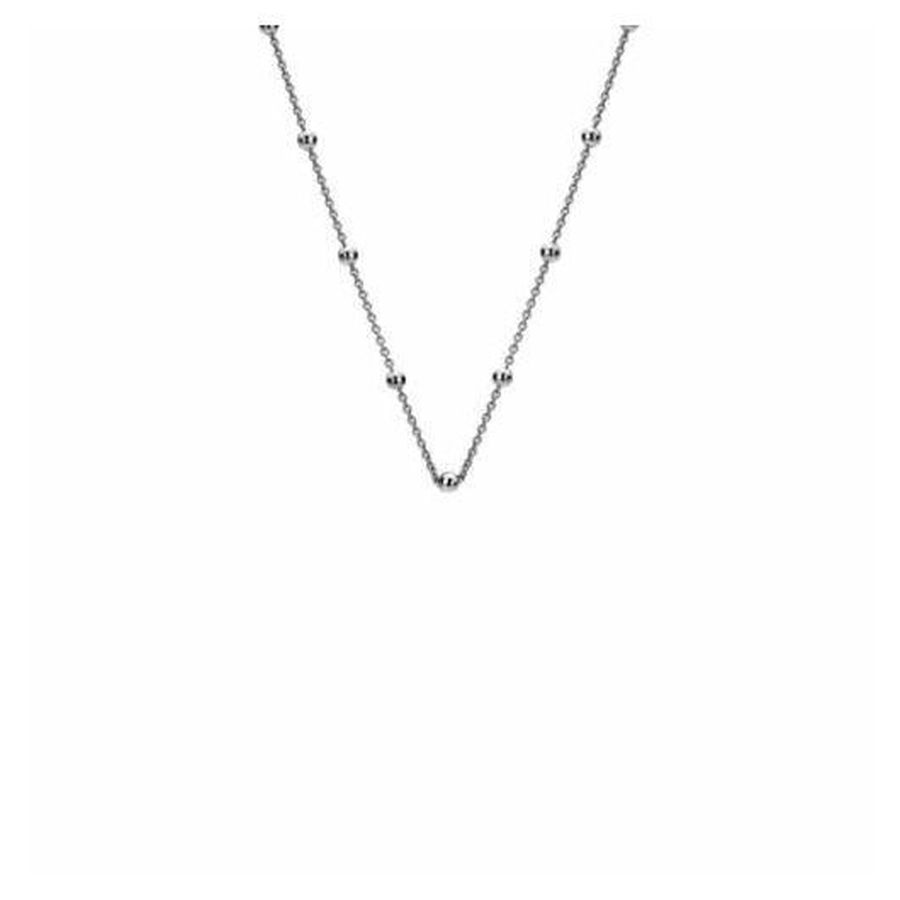 Hot Diamonds-Silver Rose Gold Plated Belcher link chain-Dipples Jewellers