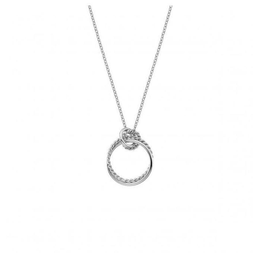 Hot Diamonds-Silver Unity Circle Pendant-Dipples Jewellers
