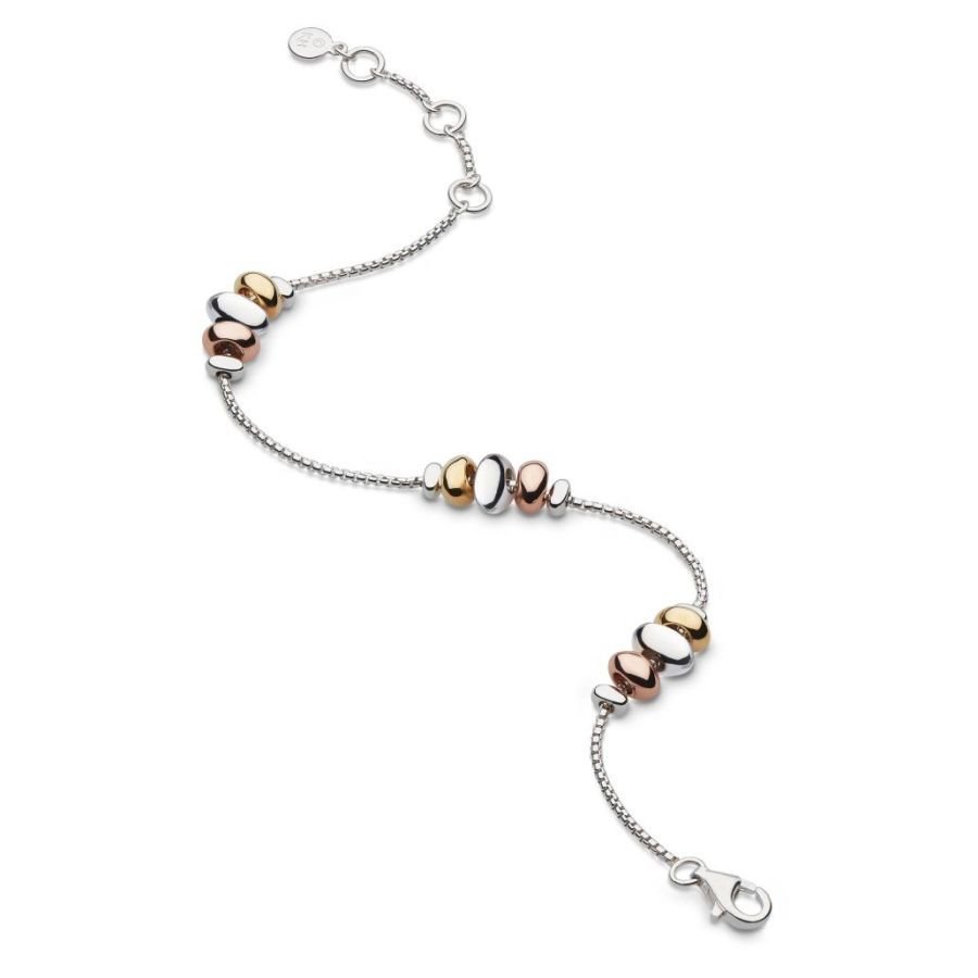 Kit Heath-Coast Tumble Golden Station Bracelet-Dipples Jewellers