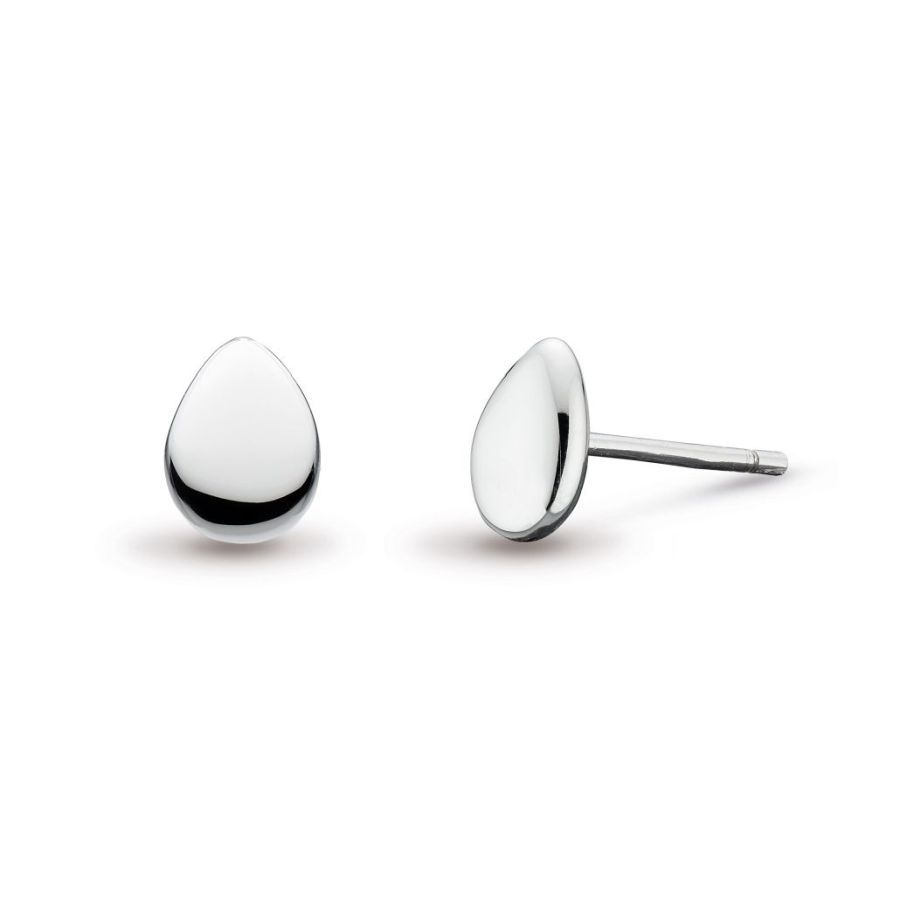 Kit Heath-KH Silver Coast Pebbles Mini Stud Errngs-Dipples Jewellers