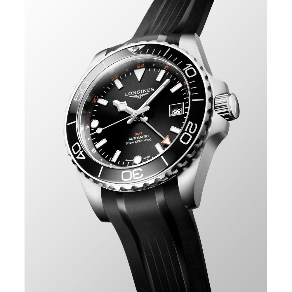 Longines-HydroConquest GMT-Dipples Jewellers