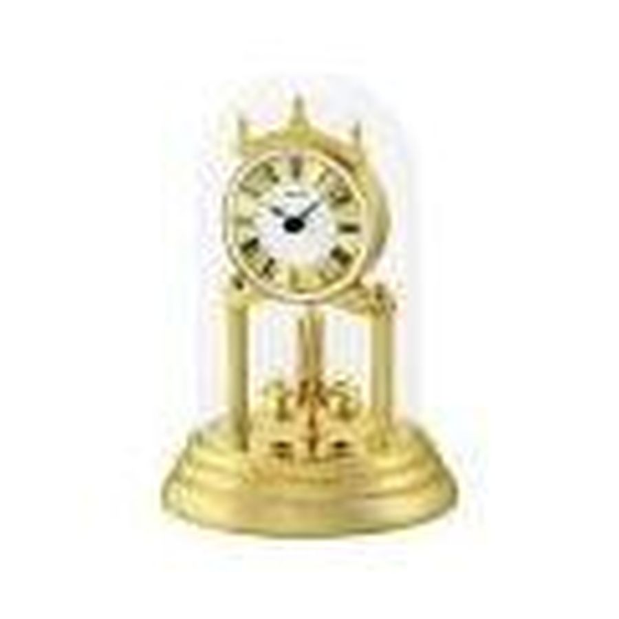 Seiko-Gold Plated Anniversary Quartz Clock-Dipples Jewellers